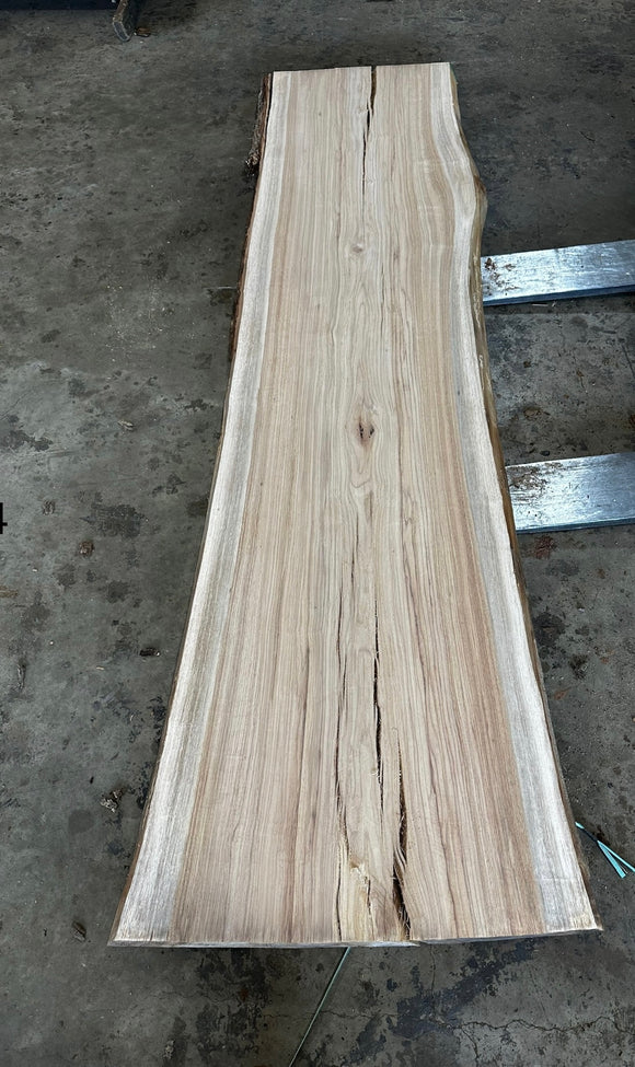 Unfinished Live Edge Pecan Slab