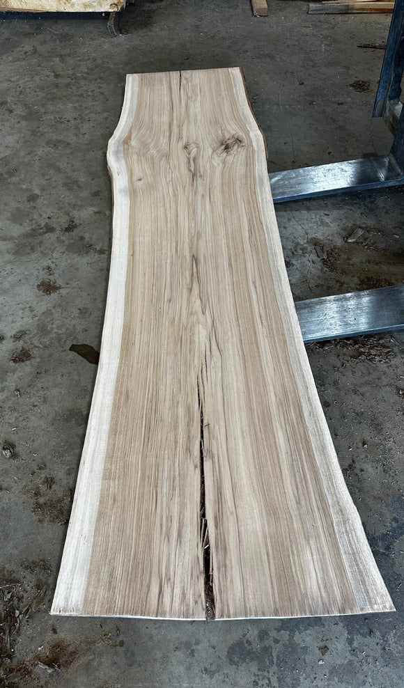 Unfinished Live Edge Pecan Slab