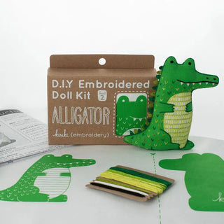 Alligator - Embroidery Kit