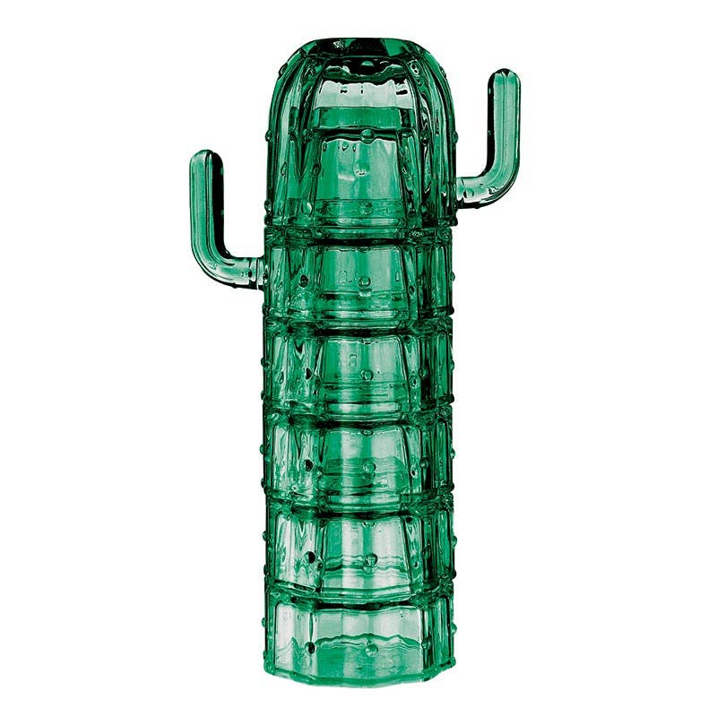 cactus stack Slant Collections by Creative Brands - Cactus Glass Set