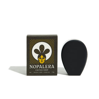 Nopalera | Flor De Mayo Cactus Soap - Noche Clara Cactus Soap with Charcoal