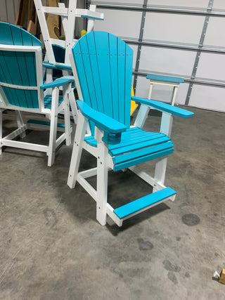 Outdoor Adirondack Counter Height Chairs