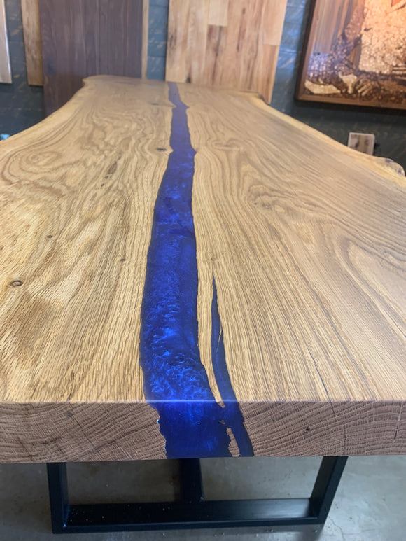 Live Edge Post Oak Slab