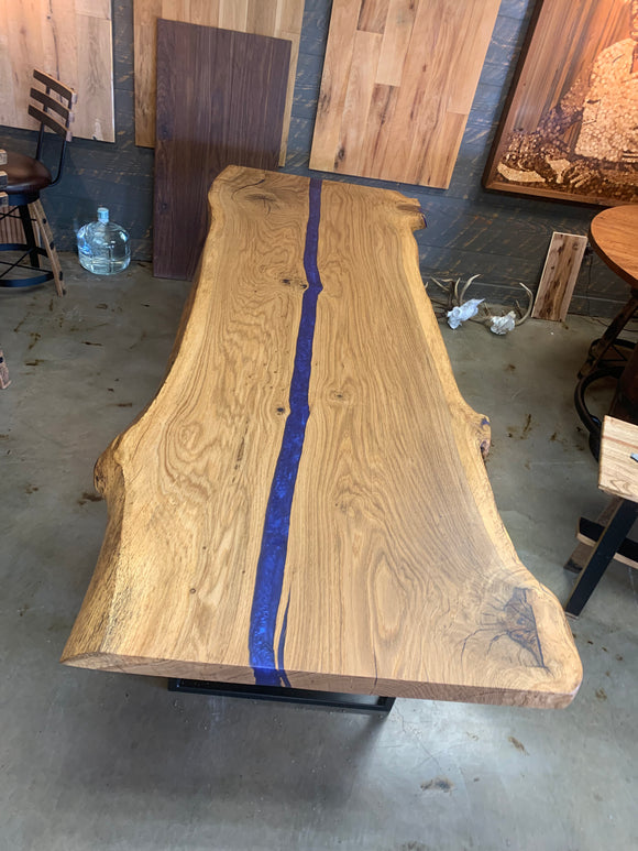 Live Edge Post Oak Slab