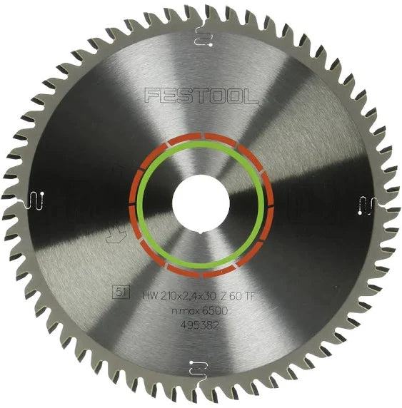 Festool 495382 SOLID SURFACE / LAMINATE 60-TOOTH SAW BLADE TS 75