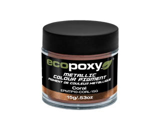EcoPoxy 15g Metallic ColorPigment - Coral
