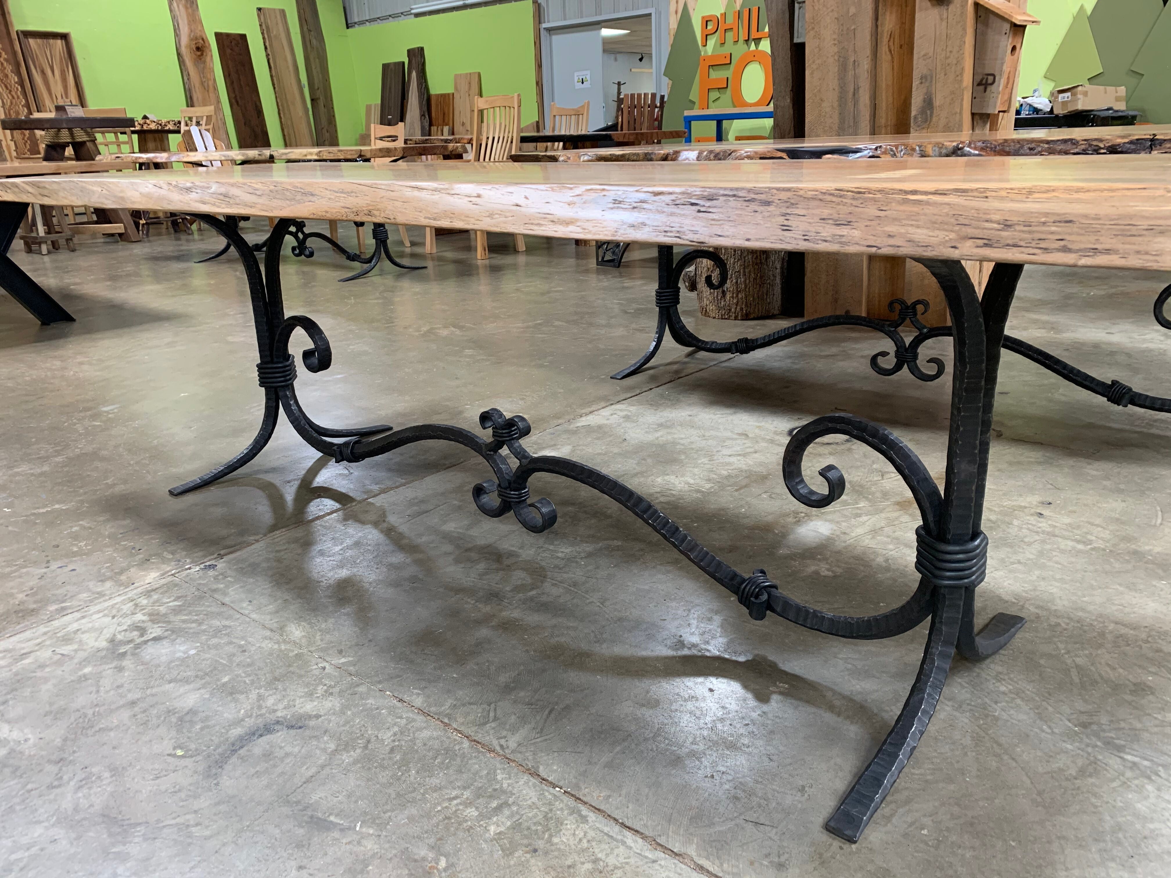 Wrought Iron Dining Room Table Legs