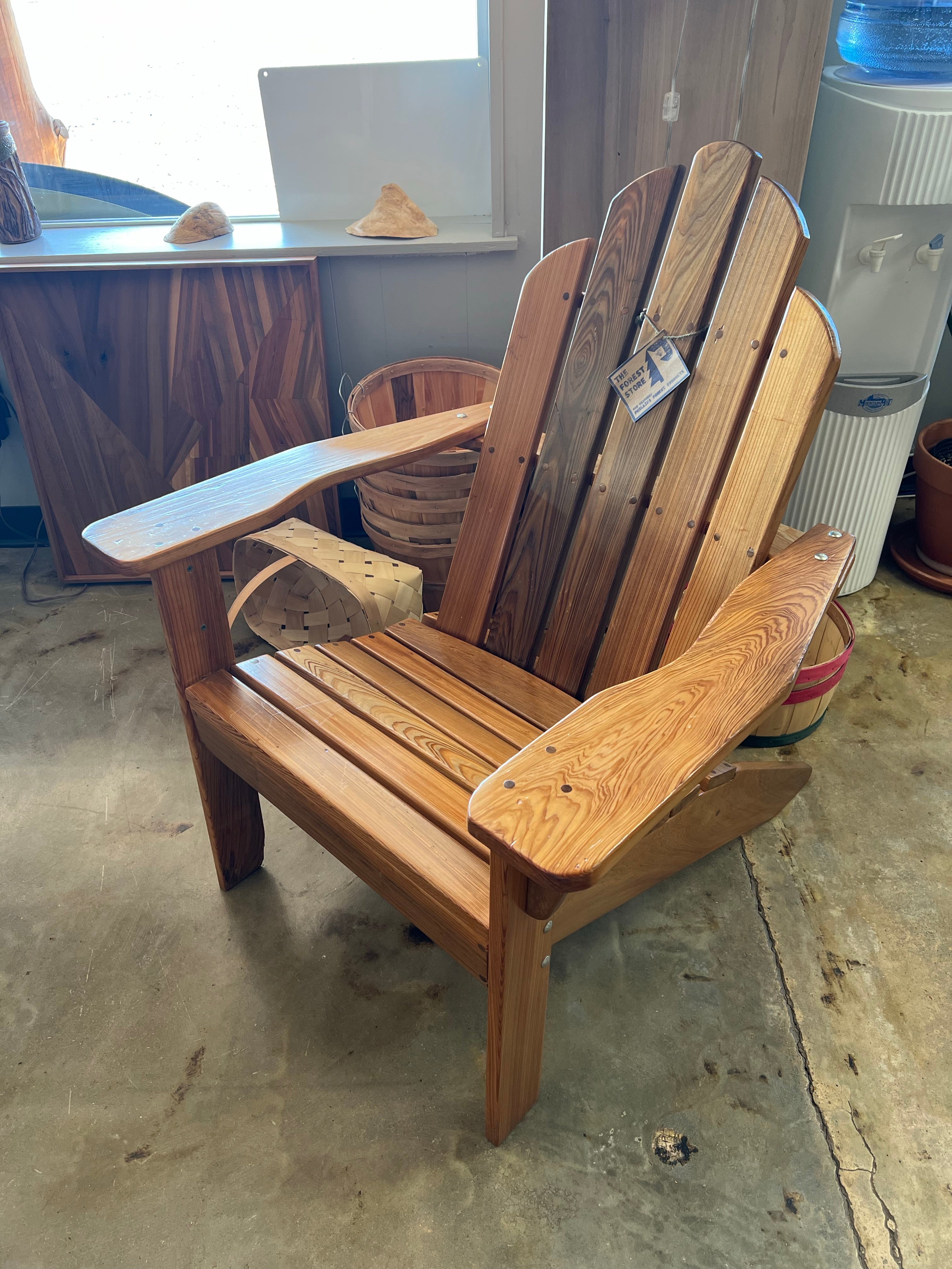 Sinker Cypress Adirondack Chair The Forest Store