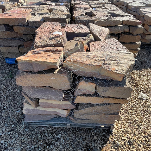 Red Ripple Face Chop Rock