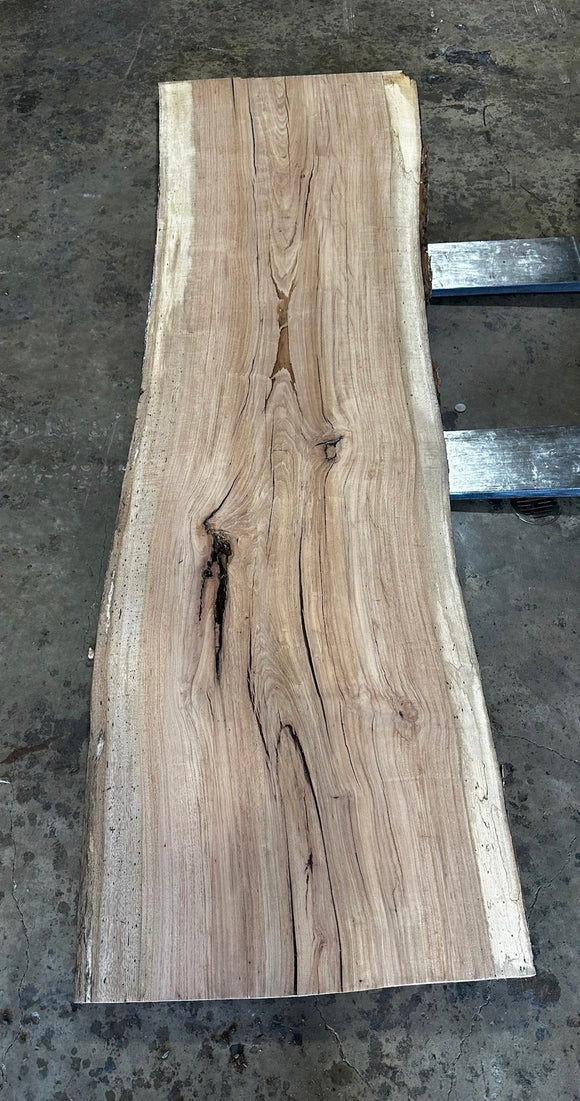 Unfinished Live Edge Pecan Slab (ULES-2339)