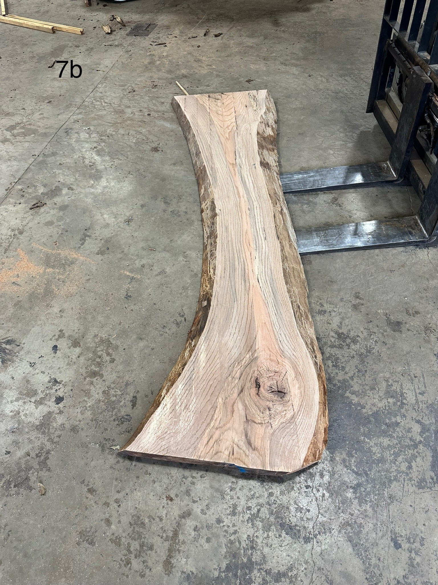 Unfinished Live Edge Red Oak Slab (ULES-2908)