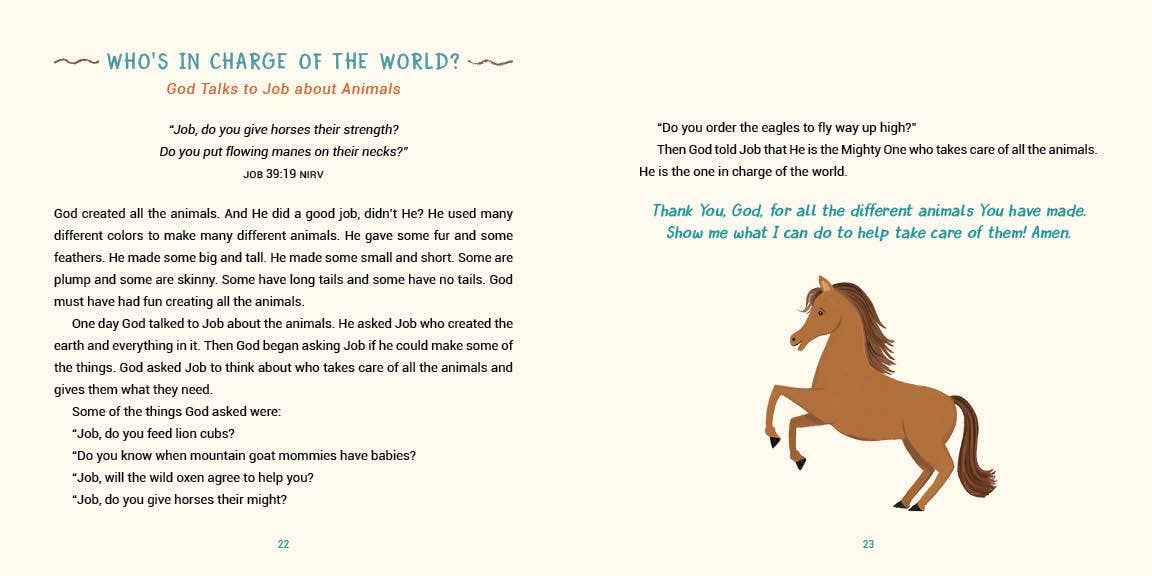 Barbour Publishing, Inc. - A Year of Bible Animal Stories