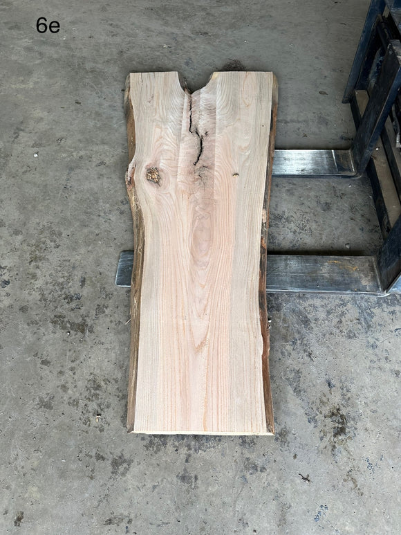 Unfinished Live Edge Red Oak Slab (ULES-2917)