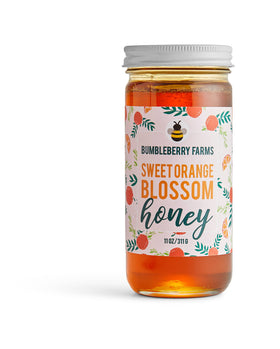 Sweet Orange Blossom Honey - 11OZ
