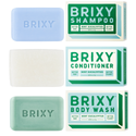 BRIXY - Plastic-Free Hair and Body Gift Set - Mint Eucalyptus