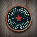 Sugarhouse Leather - Hochatown, Oklahoma Leather Coaster