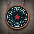 Sugarhouse Leather - Custom Coaster - SEE DESCRIPTION FOR INSTRUCTIONS-2