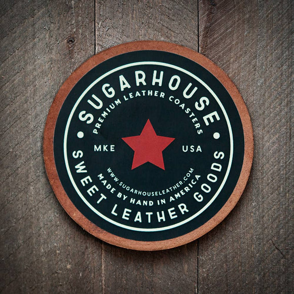 Sugarhouse Leather - Custom Coaster - SEE DESCRIPTION FOR INSTRUCTIONS