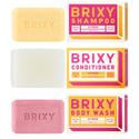 BRIXY - Plastic-Free Hair and Body Gift Set - Citrus