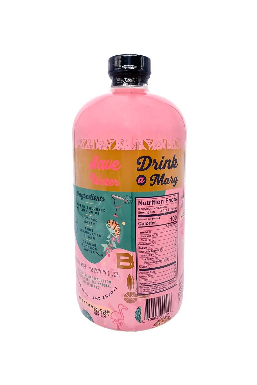 Brewt's Cocktail Mixers & Hot Sauces - Margarita Mix | All-Natural & Fresh Premium Cocktail Mixer - 0