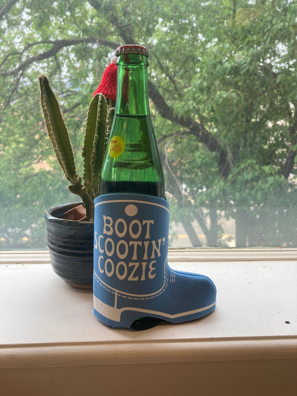 Caroline Clark - Boot Scootin' Coozie: Brown/Gold