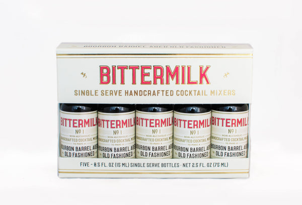 Bittermilk Bottling Co. - 5 Pack - Single Serve No.1Bourbon Barrel Aged Old Fashioned