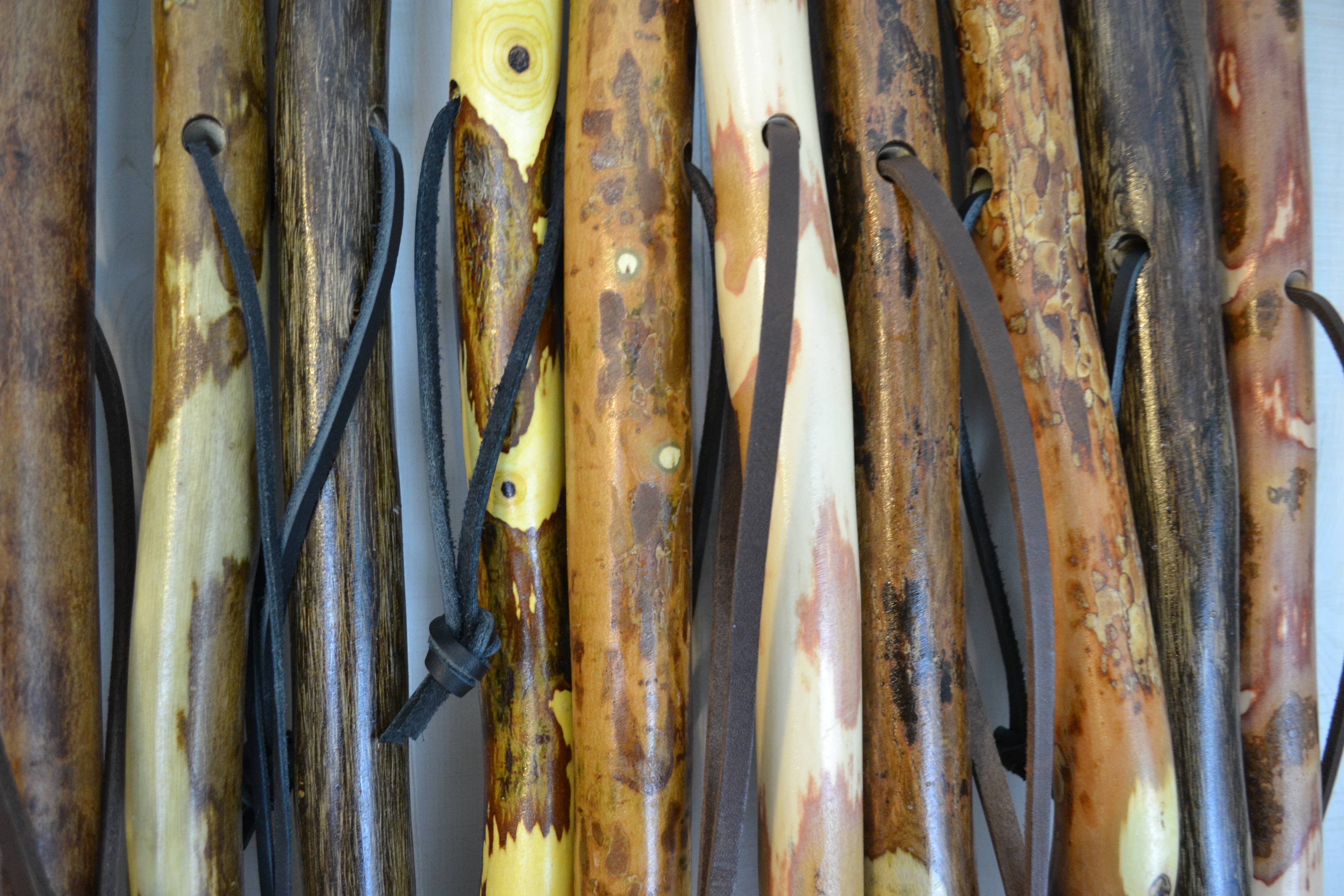 Creation Carvings LLC - Walking Stick, Up to 72" Adult Hiking Stick: 58"