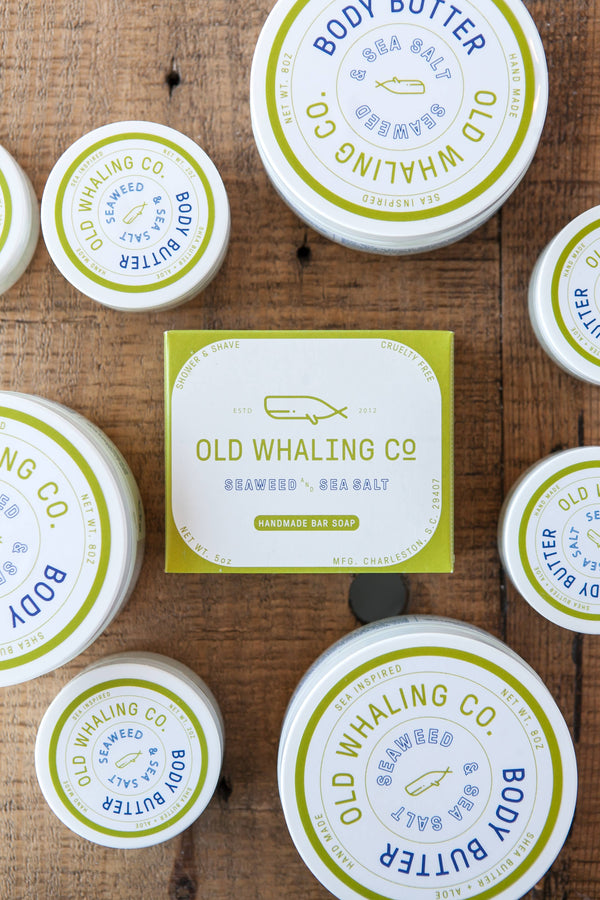 Old Whaling Company - Seaweed & Sea Salt Bar Soap