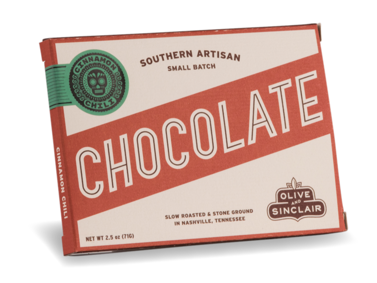 Olive & Sinclair Chocolate - Mexican Style Cinnamon Chili Chocolate Ba ...