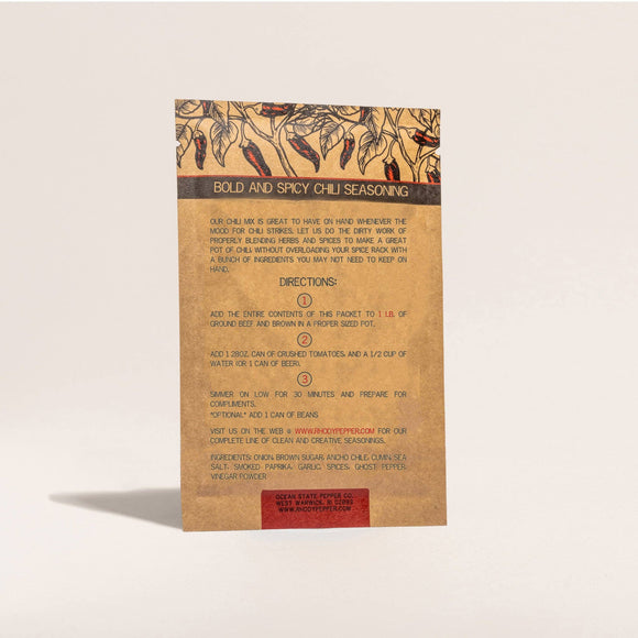 Ocean State Pepper Co. - Bold and Spicy Chili Mix