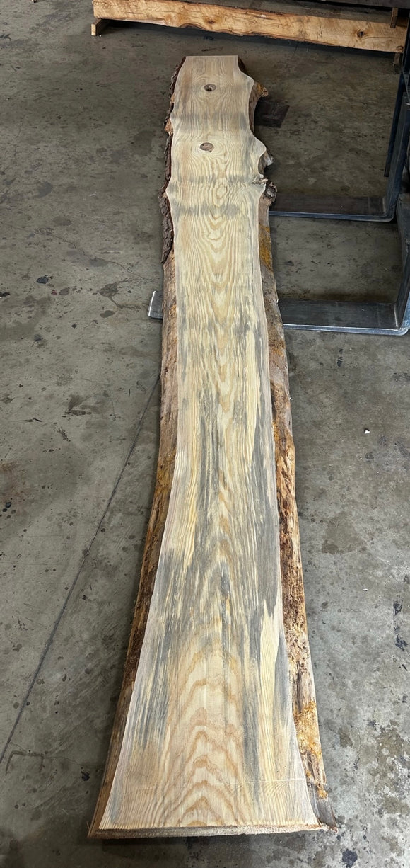Unfinished Live Edge Pine Slab (ULES-2893)