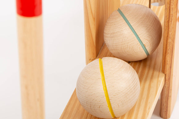 MORA PLAY - Croquet game in wooden trolley - 6 players