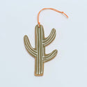 Melville Ceramics - Saguaro Ornament: Green + Black