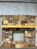 Pine Fireplace Mantel