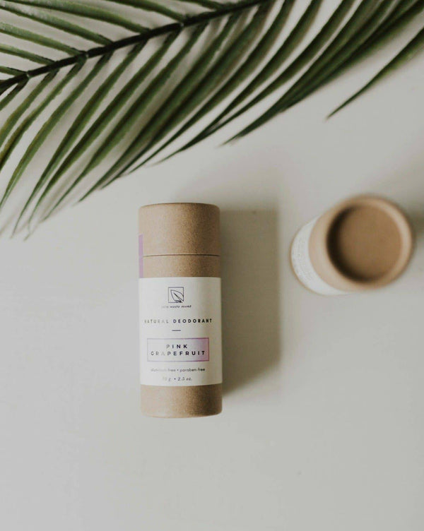 Zero Waste MVMT - Natural Deodorant | Lavender + Bergamot | Zero Waste: Cedar + Lime