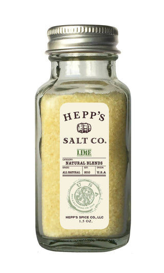 Lime Sea Salt: 2 oz Jar