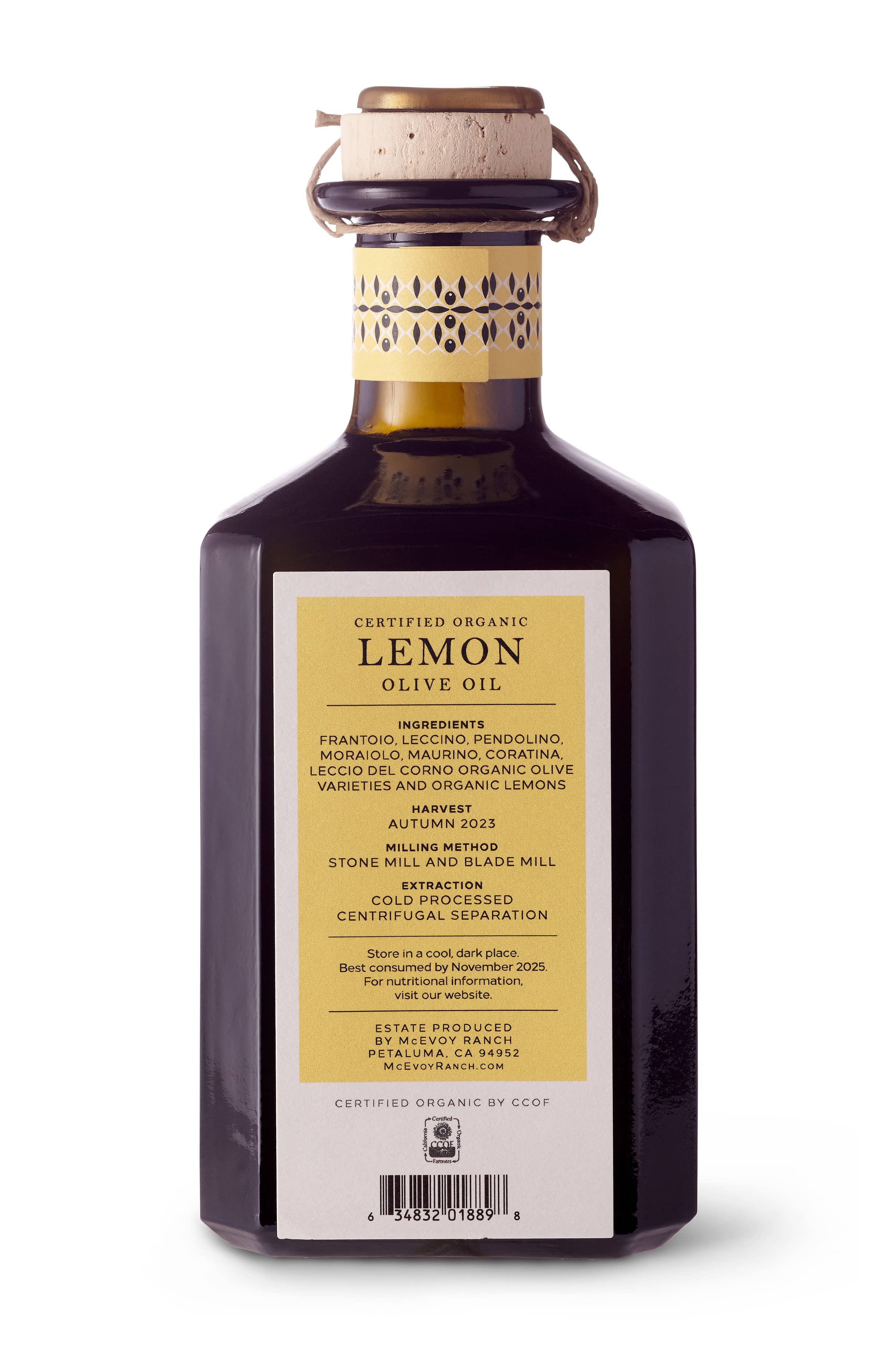 McEvoy Ranch - Organic Lemon Olive Oil - 375ml - 0