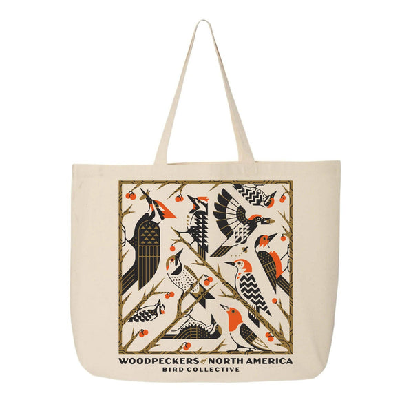 Bird Collective - Woodpeckers of North America Tote Bag