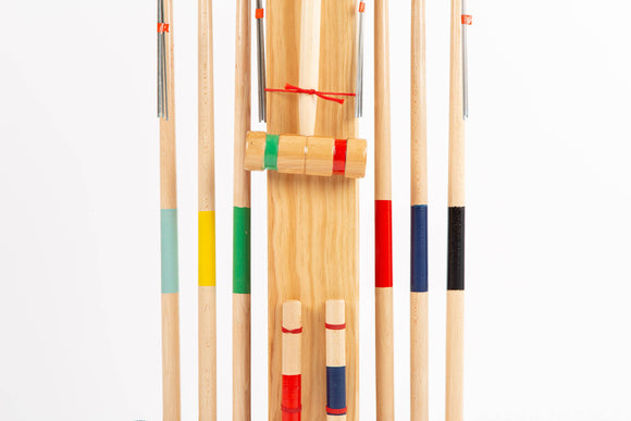 MORA PLAY - Croquet game in wooden trolley - 6 players