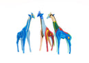 Ocean Sole - Reticulated Giraffe Sculpture from Recycled Flip-Flops: Large-11