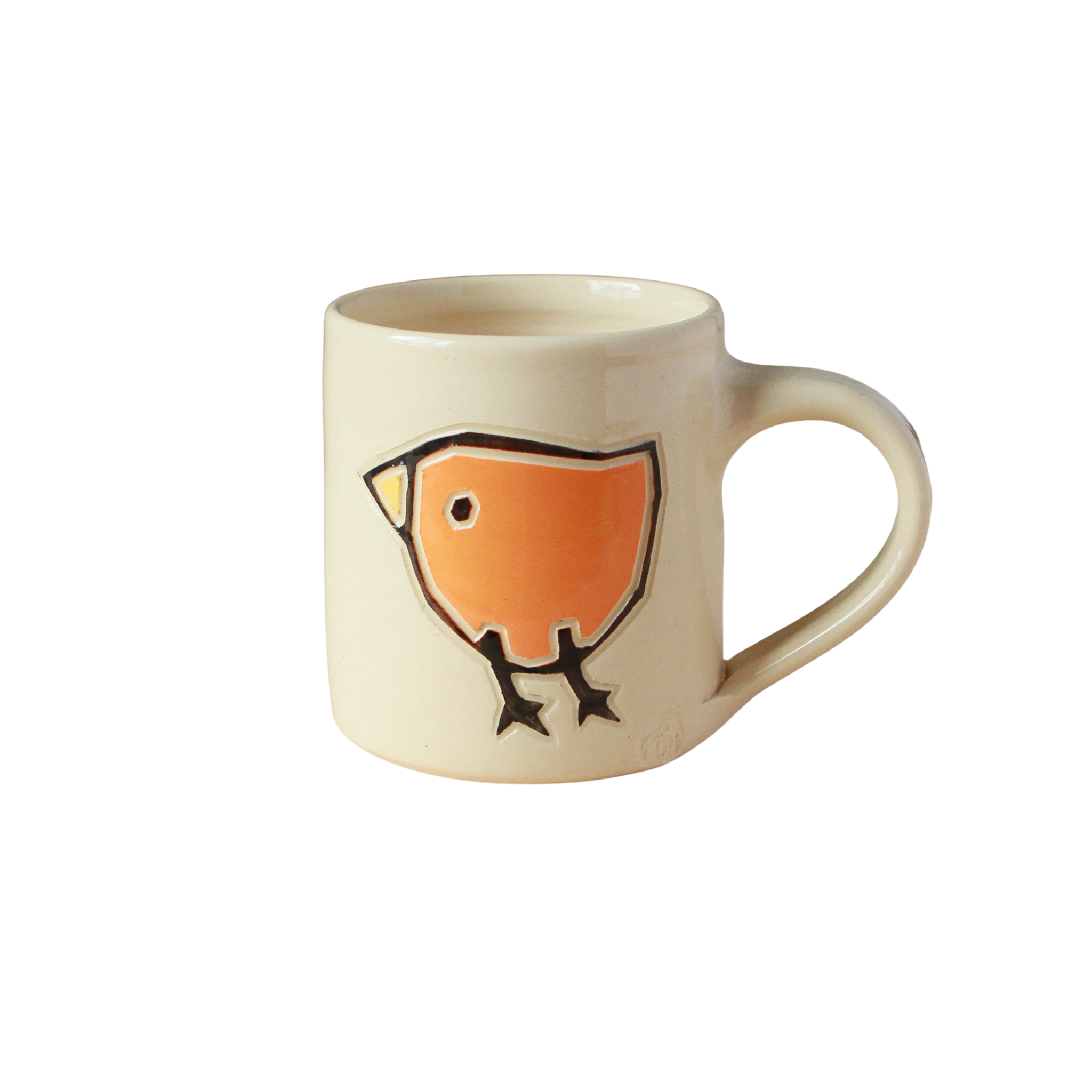 Susan Stone Design - Bird wee Mug: Green