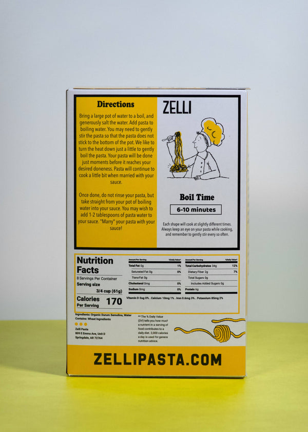 Zelli Pasta - Radiatore: Box