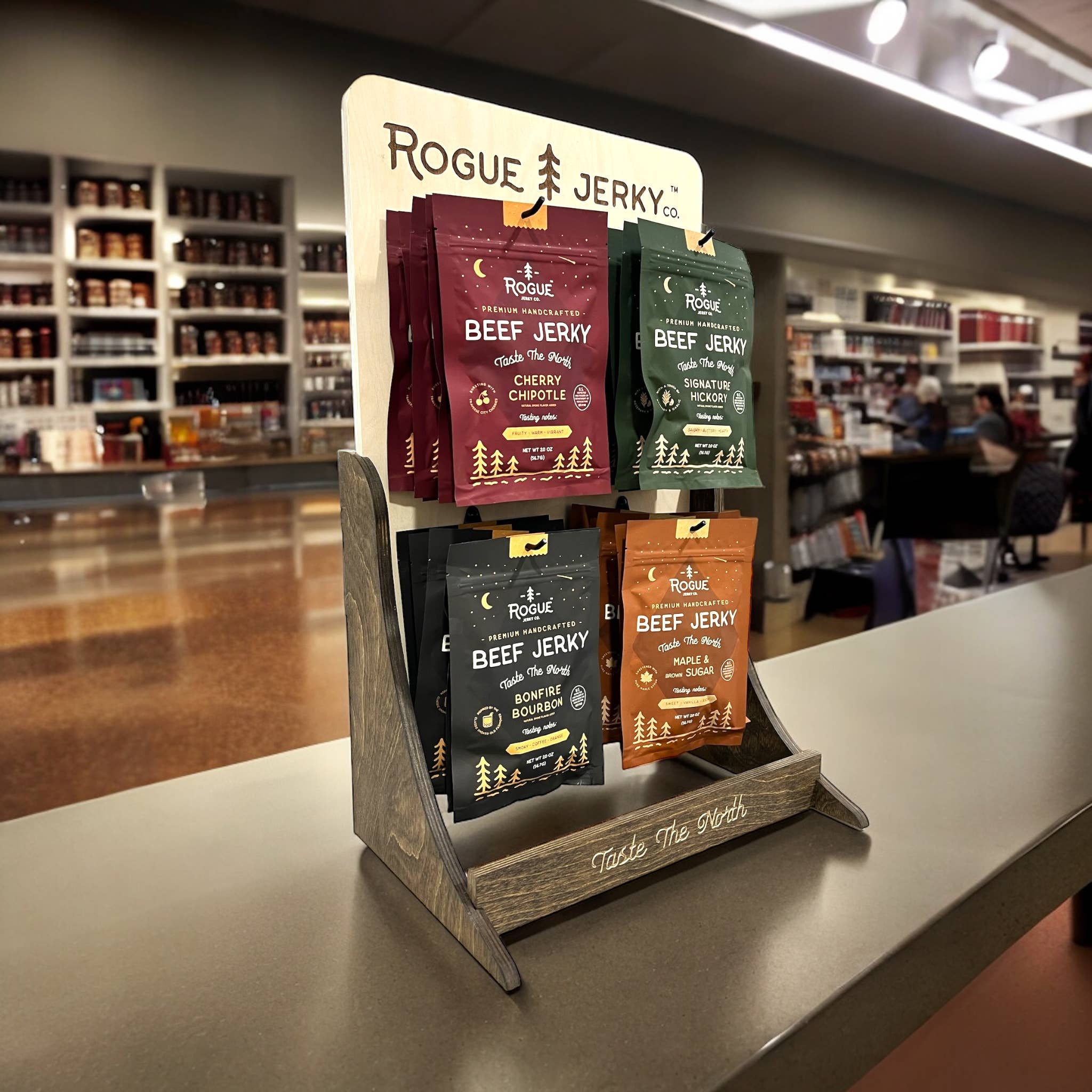 Rogue Jerky Co. - Rogue Jerky Co. Custom Countertop Beef Jerky Display - 0