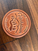 Sugarhouse Leather - Hochatown, Oklahoma Leather Coaster