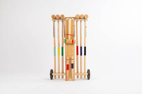 MORA PLAY - Croquet game in wooden trolley - 6 players