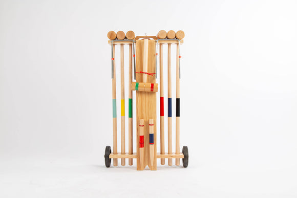 MORA PLAY - Croquet game in wooden trolley - 6 players