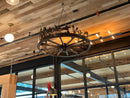 Wagon Wheel Chandelier-1