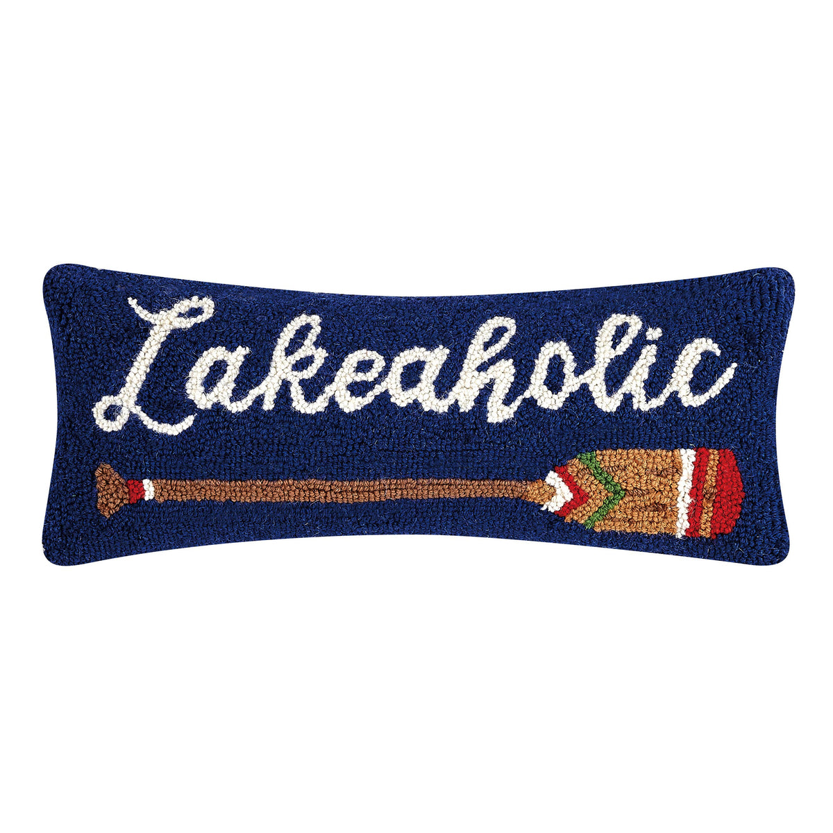 Peking Handicraft - Lakeaholic Hook Pillow | The Forest Store