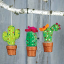dZi Handmade - Saguaro Cactus Ornament-4