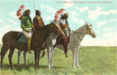 Found Image Press - Postcard OK-60 Ponca Indians, Oklahoma Cit-1